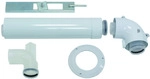 Basis-anschluss-set Konz. Abgasl. Pp 60/100mm An Dn 60 Im Schacht - Vaillant