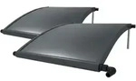 Solarkollektor Standard 2er Set 80x120cm/0,8m2 Inkl. Anschlussst&uuml;cke
