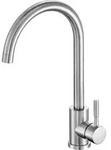 K&uuml;chenarmatur Steely, Chrom 360, 37cm, Wasserhahn, Sp&uuml;ltischarmatur,...