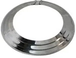 Bertrams Rosette Aus Edelstahl Verstellbar Von Dn 90 - Dn 110