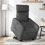 Relaxsessel Mit Aufstehhilfe Elektrisch Dunkelgrau Stoff - Vidaxl