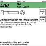 No Brand - Iso 4762 Zylinderschrauben 12.9 M 16 X 120 Flzn/nc/tl/x/480h/c Flzn...