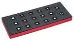 Bahco Fit&go 1/3 Einlage Mit &Ouml;lablassschrauben-steckschl&uuml;sseln - 17-tlg.