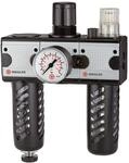 Riegler Wartungseinheit 3-tlg. &raquo;multifix &laquo;, Pc-beh., Schutzkorb, Bg3, G3/4
