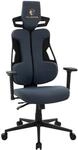 Ml-design Gaming Stuhl Stoff Blau, Ergonomischer B&uuml;rostuhl, 3d Armlehne,