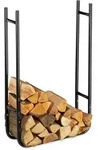 Kaminholzregal, Schmal, Aus Metall, Lagerung Von Holz Innen Und Au&szlig;en,