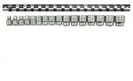 Steckschl&uuml;ssel-satz, 3/8 Tengtools M3816 16 St&uuml;ck 116660101