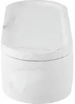 Sch&ouml;ner Wohnen Edelstahl Wc-garnitur Set Balatro Wei&szlig; B&uuml;rste Stiel Toilette