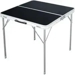 Mojawo - Campingtisch Klappbar Schwarz Alu 80x80x70cm-mmc330883b