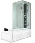 Acquavapore - Whirlpool Wanne Duschtempel Dusche Duschkabine K05-l00 180x90 Cm...