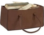 2 X Kaminholztasche Aus Filz, Tragbarer Feuerholzkorb, Faltbarer Zeitungshalter