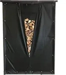 Quick-star - Wetterschutz Set Front Und R&uuml;ckwand F&uuml;r Kaminholzunterstand