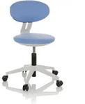 Kinderschreibtischstuhl / Kinderstuhl Minimovo Stoff Blau Hjh Office