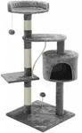 Cadoca - Katzenbaum 112 Cm Mit Katzenh&ouml;hle + 3 Aussichtplattformen + 2...