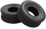 Vidaxl 4 Piece Wheelbarrow Tire And Inner Tube Set 15x6.00-6 4pr Rubber