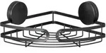 Static-loc&reg; Plus Eckablage Pavia Schwarz, Badezimmer-ablage, Befestigen Ohne Bohren,