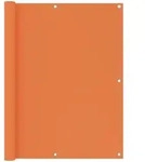 Balkon-sichtschutz Orange 120x600 Cm Oxford-gewebe Vidaxl