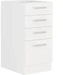K&uuml;chen Preisbombe - Eko White Unterschrank 40 Weiss Matt K&uuml;chenzeile...