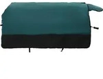 Pferdedecke Dunkelgr&uuml;n Und Schwarz 85 Cm Polyester Vidaxl