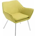 Lounger Caracas Stoff Gr&uuml;n