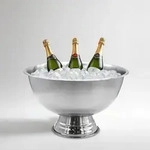 Edelstahl Champagnerschale Poliert - 40 Cm - Klassische Sekt- Und