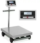 Steinberg Systems - Plattformwaage Industriewaage Bodenwaage Rollbar 600 Kg / 0,1 Kg