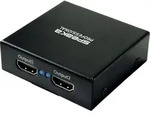 Speaka Professional - Sp-hds-220 1+2 Port Hdmi-splitter Ultra Hd-f&auml;hig 3840 X 2160