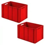 Brb 2 Eurobeh&auml;lter Mit 2 Durchfassgriffen, Lxbxh 600x400x420 Mm, Rippenboden...