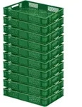 Brb 10x Eurobeh&auml;lter/stapelbeh&auml;lter, Lxbxh 600x400x90 Mm, Inhalt 15 Liter...