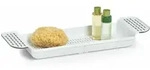Badewannenablage, 55-78 Cm, Ausziehbar, Wei&szlig; Zeller