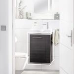 Fackelmann - Sbc Beckenunterschrank 45 - Front Dark-oak - Korpus