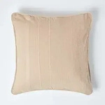 Homescapes - Kissenbezug Rajput Aus Baumwolle, Beige, 60 X 60 Cm