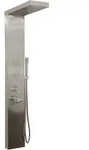 Home Deluxe - Duschpaneel Mit Regendusche Cascata &ndash; Edelstahl Farbe Silber