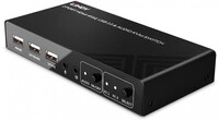 Lindy 32809 Tastatur/video/maus (kvm)-switch Schwarz