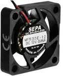 Sepa Mfb30e12 Axiall&uuml;fter 12 V/dc 4.0 M3/h (l X B X H) 30 X 30 X 6.5 Mm