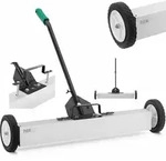 Msw - Magnetbesen Magnetischer Sp&auml;nesammler Besen 73 - 100 Cm X 75 Cm Ferritmagnet
