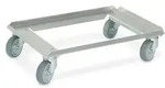 Brb Transportroller Aus Edelstahl, F&uuml;r 600x400 Mm Eurobeh&auml;lter, Tragkraft 250 Kg,
