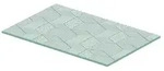 Duravit - Durasquare Glaseinleger 77x38cm, F&uuml;r Metallkonsolen