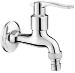 Wandmontierter Waschtischhahn F&uuml;r Kalt- Oder Mischwasser, Chrom, 122 L