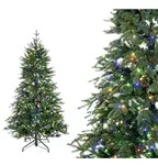 Evergreen - K&uuml;nstlicher Weihnachtsbaum Sherwood Fichte Inkl. Leds Gr&uuml;n 180 Cm