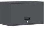 Vidaxl Wall Cabinet For Garage With Gas-lift Door Anthracite