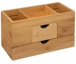 5five Simply Smart - Organizer Mit 2 Schubladen Und 3 F&auml;chern Aus Bambus - 5five