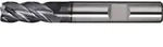 Tecwerk Schaftfr&auml;ser Din 6527l Inox Hpc D.4mm Vhm Tialn Hb Z.4 Lang Tecwerk