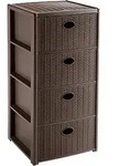 Kommode 'elegance' Cm 40x40xh80 - Taubengrau
