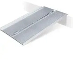 Brb Alu-auffahrrampe, Klappbar, L&auml;nge 1220 Mm, Bxh 715x35 Mm, Geklappt 360 Mm Breit,