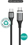 Magnetisches Usb-c-kabel 100w 2m Grs