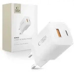 Tech-protect Ncm33w 2-port Pd33w/qc3.0 Wandladeger&auml;t &ndash; Wei&szlig;