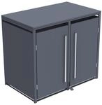 Westmann M&uuml;lltonnenbox "pedura 2", 2er Box
