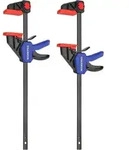 Workpro Einhandzwingen Set 2 St&uuml;ck Spannweite 305mm F&uuml;r Holz M&ouml;bel Fixieren
