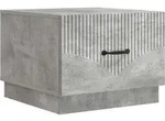 Vidaxl Coffee Table Concrete Grey 49 X 50 X 37 Cm Engineered Wood